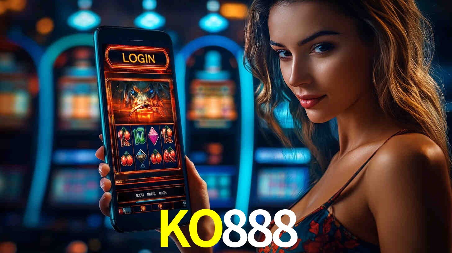 Interfaz de la app móvil KO888 en un smartphone moderno